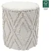 Image de The home deco factory Pouf Mirage - Beige