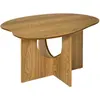 Image de The home deco factory Table basse ovale - Marron