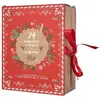 Image de Calendrier de l'Avent Bougies & Surprises Noël 31cm Rouge