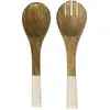 Image de Couverts à Salade en Bois Nerina 30cm Beige