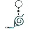 Image de Abystyle Porte-clés Naruto Shippuden Konoha 3D - Argent
