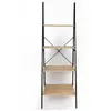 Image de Etagère industrielle Ladder - L. 60 x H. 180 cm - Marron chêne