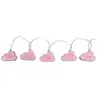 Image de Guirlande lumineuse enfant Nuage - L. 165 cm - Rose