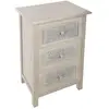 Image de Commode ethnique Hina - L. 48 x H. 80 cm - Gris