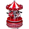 Image de Village de Noël Carrousel musical - Rouge