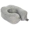 Image de Coussin de voyage à mémoire de forme enroulable - Gris