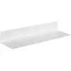 Image de Etagère murale 1 tablette en métal - L.50cm x H.7cm - Blanc