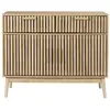 Image de Buffet 2 tiroirs et 2 portes Saulk en bois - Marron