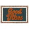 Image de Tapis rectangulaire Good Vibes - 60 x 90 cm - Multicolore