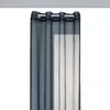 Image de Voilage Moly - 135 x 240 cm - Bleu nuit