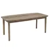 Image de Table à manger extensible Banila en bois pour 6 à 10 personnes - Marron