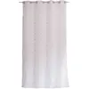 Image de Voilage plumetis - 140 x 240 cm - Blanc et argent