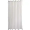Image de Voilage sablé grande largeur - 240 x 240 cm - Blanc