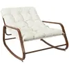Image de Fauteuil à bascule Manda - Blanc