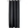 Image de Rideau occultant grande hauteur REGLISSE - 140 x 280 cm - Gris foncé
