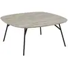 Image de Table basse en bois et métal HALDOR - Gris brun
