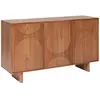 Image de Buffet 3 portes en bois massif NANDA - Marron