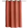 Image de Rideau uni à 8 oeillets BASIC - 140 x 180 cm - Terracotta