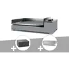 Image de Plancha gaz Premium 60 acier avec housse et couvercle pour plancha - Forge Adour