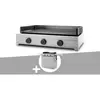 Image de Plancha gaz Modern 75 inox avec chariot - Forge Adour