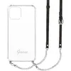 Image de GUESS Coque iPhone 12/12 Pro avec sangle - Gris