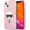 Image de Karl Lagerfeld Coque iPhone 13 Pro Max 6,7" - Rose pailleté