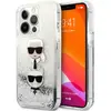 Image de Karl Lagerfeld Coque iPhone 13 Pro - Argent