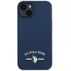 Image de U.S Polo Coque pour iPhone 13 Mini en Silicone Logo Ultra Résistant Bleu marine