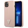 Image de Guess Saffiano Triangle Logo Case do iPhone 14 Plus (ró?owy)