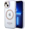 Image de Guess Coque Rigide pour iPhone 14 - Violet Translucide