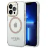 Image de Guess Metal Outline MagSafe - Coque pour iPhone 14 Pro Max (Transparente)