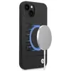 Image de BMW Silicone Signature Logo MagSafe - Coque pour iPhone 14 Plus (Noir)