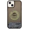 Image de Karl Lagerfeld Coque pour iPhone 14 Plus Pailletté Protection Anti Rayures Antichoc Noir