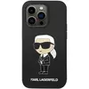 Image de Karl Lagerfeld Coque MagSafe iPhone 14 Pro en Silicone NFT Ikonik Protection Ultra Résistant Noir