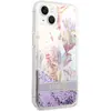 Image de Guess Liquid Glitter Flower do iPhone 14 Plus (fioletowy)