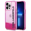 Image de Karl Lagerfeld KLHCP14XLCKVF Coque Rigide pour iPhone 14 Pro Max 6,7" Rose/Rose