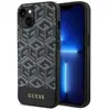 Image de Guess GCube Stripes MagSafe - Coque pour iPhone 14 Plus (Noir)