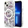 Image de Guess Flower MagSafe - Coque pour iPhone 14 Plus (Transparente)