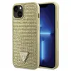 Image de Guess GUHCP14SHDGTPD Coque rigide pour iPhone 14 6,1`` Doré strass Triangle