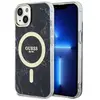 Image de Guess maroquinerie Coque MagSafe Marble Apple iPhone 14 Plus - Noir
