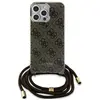 Image de Guess Coque iPhone 15 Pro Bandoulière - Marron