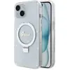 Image de Guess Coque MagSafe iPhone 15 Plus Argent