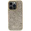 Image de Guess Coque Disco Metal Script pour iPhone 14 Pro Dorée