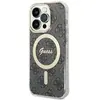 Image de CG Mobile Guess Magsafe IML 4G Coque Rigide pour iPhone 15 Pro Noir