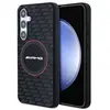 Image de AMG AMHMS24M23SMRK Coque rigide en silicone pour S24+ S926 Noir Motif carbone