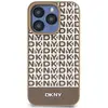 Image de DKNY Coque iPhone 14 Pro-Bande MagSafe Marron