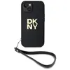 Image de DKNY Coque iPhone 13 Logo Métallisé - Noir