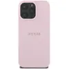 Image de Guess Coque iPhone 16 Pro Texture Grainé MagSafe - Rose