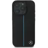 Image de Mercedes Coque pour iPhone 16 Pro MagSafe Antichocs Motif Bande Verticale Noir