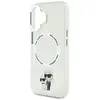 Image de Karl Lagerfeld Coque MagSafe pour iPhone 16 Transparent